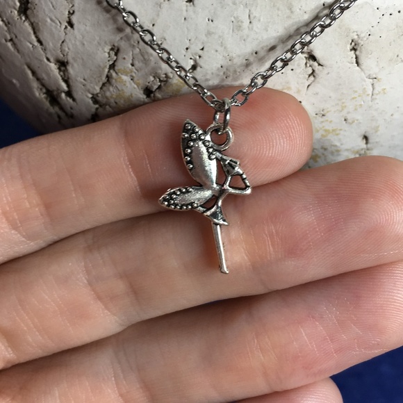 Tampa Coin Rings Jewelry - 🧚 Pixie Fairy Necklace Tibetan Silver 🧚 4for$20